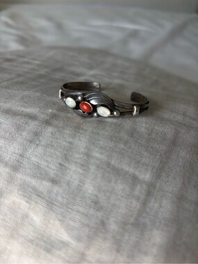 Navajo Sterling Silver Cuff Bracelet